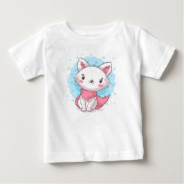 Camiseta De Bebé Gatito Lindo 