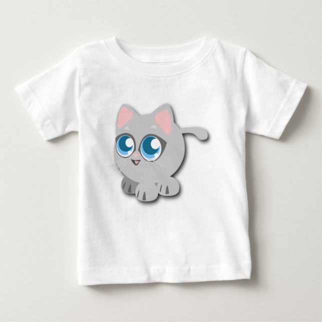 Camiseta De Bebé Gatito Minino (Anverso)