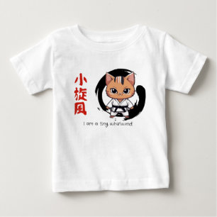 Camiseta De Bebé Gatito Remolino: Un Compañero Perfecto para la Lon