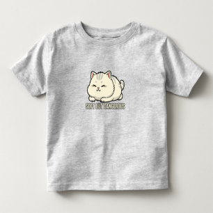 Camiseta De Bebé Gatito Suave Pero Peligroso
