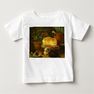 Camiseta De Bebé Gatitos en juego