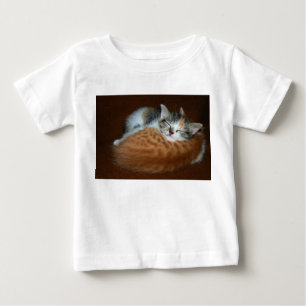 Camiseta De Bebé Gatitos suaves y soleados