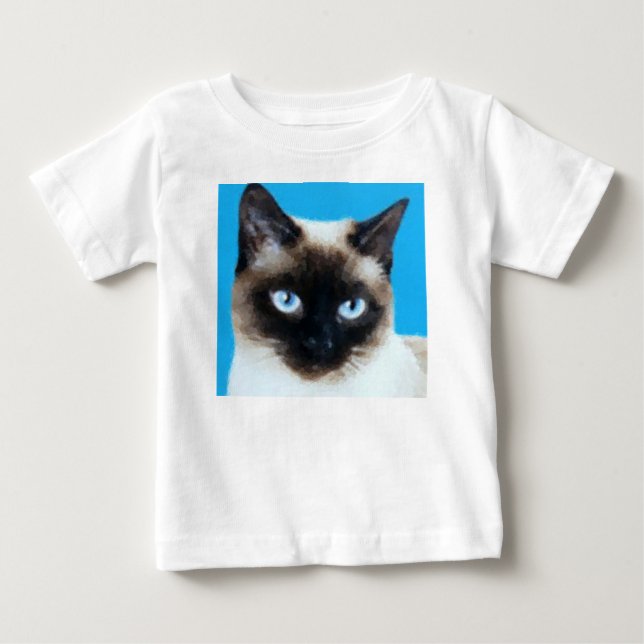 Camiseta De Bebé Gato 1 (Anverso)