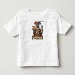 Camiseta De Bebé Gato Arlequín Azul Ruso