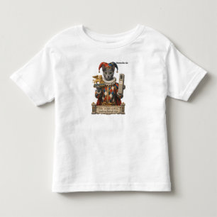Camiseta De Bebé Gato Arlequín Azul Ruso