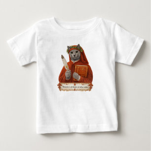 Camiseta De Bebé Gato Azul Ruso Dante Alighieri
