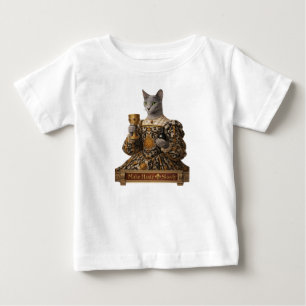 Camiseta De Bebé Gato Azul Ruso Lucrezia de Médici