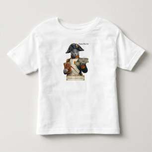 Camiseta De Bebé Gato Azul Ruso Napoleón Bonaparte