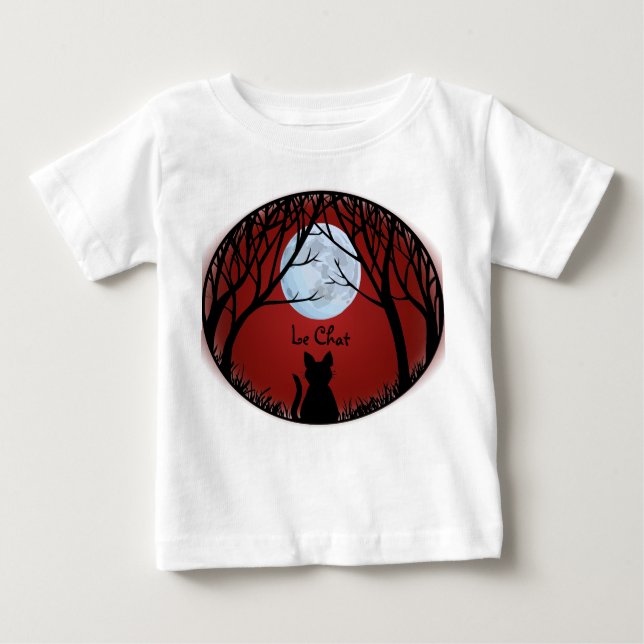 Camiseta De Bebé Gato bebé amante Vestir al gato Enamorado vestido  (Anverso)