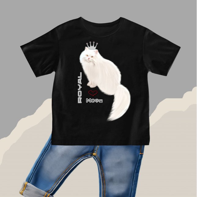 Camiseta De Bebé Gato blanco (Subido por el creador)