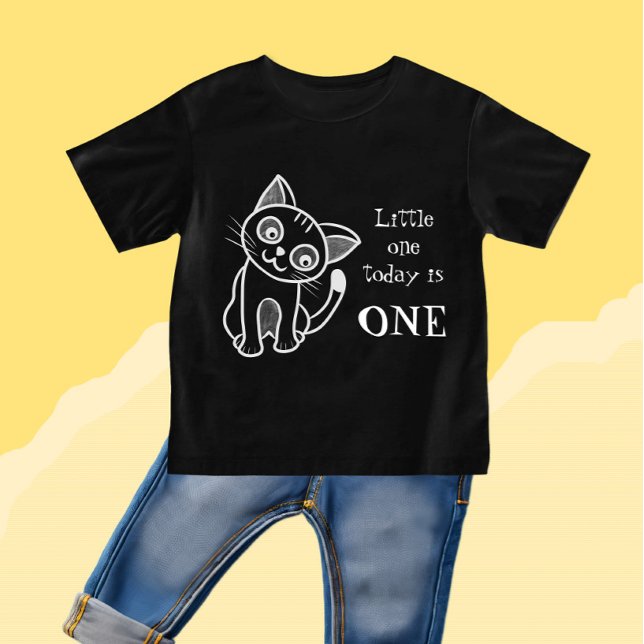Camiseta De Bebé Gato blanco lindo (Subido por el creador)