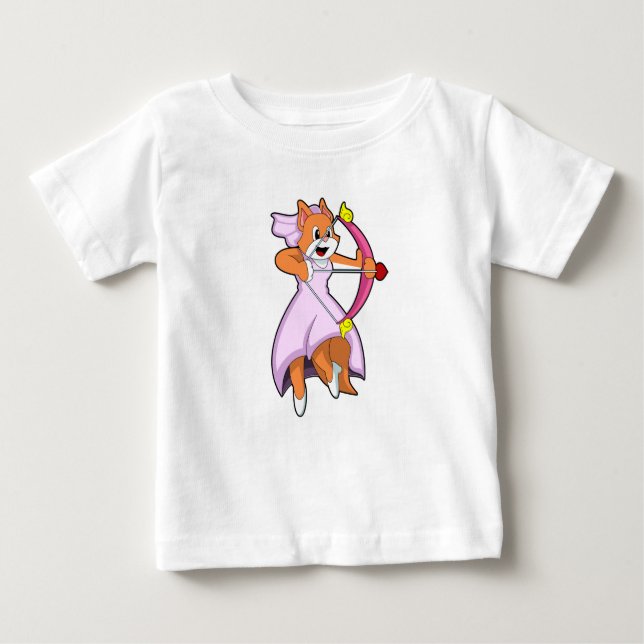 Camiseta De Bebé Gato como novia con vestido de novia.PNG (Anverso)