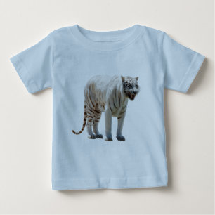 Camiseta De Bebé gato con estampado de tigre personalizado Aniversa