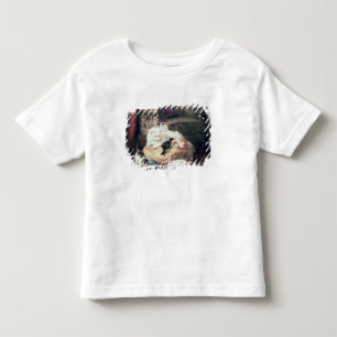 Camiseta De Bebé Gato con sus gatitos en un cojín