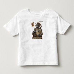 Camiseta De Bebé Gato Conquistador Blue Ruso – Honor y Legado
