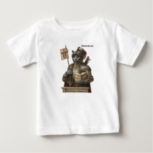 Camiseta De Bebé Gato Conquistador Blue Ruso – Honor y Legado