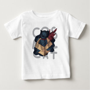 Camiseta De Bebé Gato cósmico