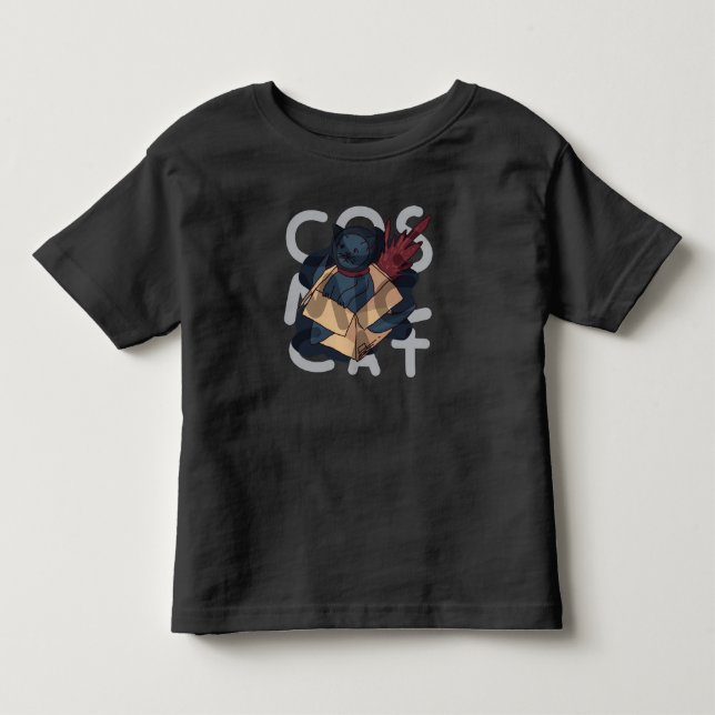 Camiseta De Bebé Gato cósmico (Anverso)