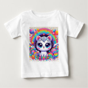 Camiseta De Bebé Gato de bebé 6