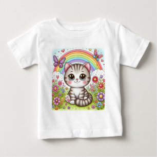 Camiseta De Bebé Gato de bebé 8