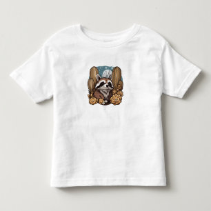 Camiseta De Bebé Gato de cola anillada de Arizona lindo rodeado de