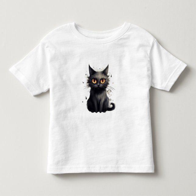 Camiseta De Bebé Gato de corte (Anverso)