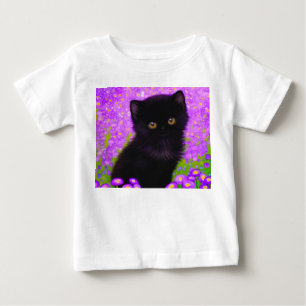 Camiseta De Bebé Gato de Gustav Klimt