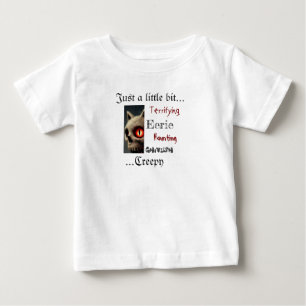 Camiseta De Bebé Gato de Halloween