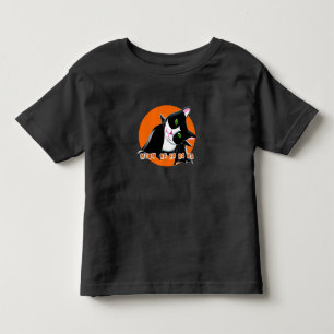 Camiseta De Bebé Gato de Halloween