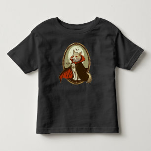 Camiseta De Bebé Gato de Halloween, Conde Catula