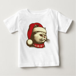 Camiseta De Bebé Gato de Navidades Grump