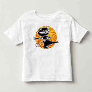 Camiseta De Bebé Gato de Ninja