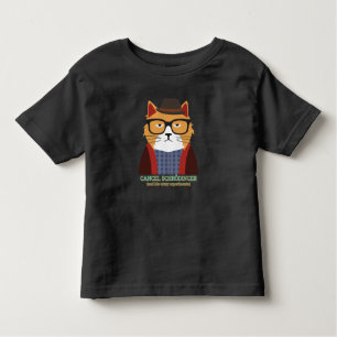 Camiseta De Bebé Gato de Schrodinger