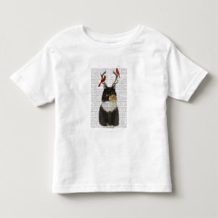 Camiseta De Bebé Gato de Tortoisesinfierno con pollas y pájaros ro