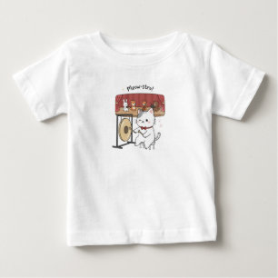 Camiseta De Bebé Gato Divertido, Música y Amigos