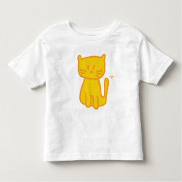 Camiseta De Bebé Gato dorado afortunado