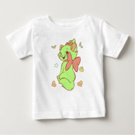 Camiseta De Bebé Gato dulce