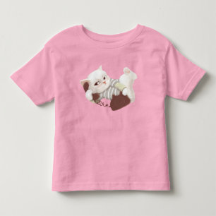 Camiseta De Bebé Gato en el teléfono