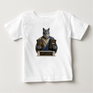 Camiseta De Bebé Gato homer azul ruso