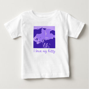 Camiseta De Bebé Gato Kitty