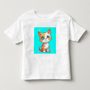 Camiseta De Bebé Gato marrón adorable