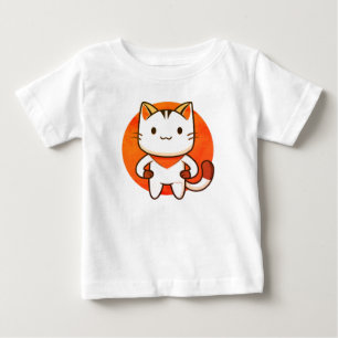 Camiseta De Bebé Gato, Mascota, animal