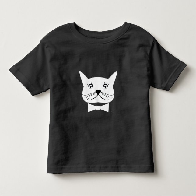 Camiseta De Bebé Gato- Mi gracioso gato de ojos cruzados, Guay Baby (Anverso)