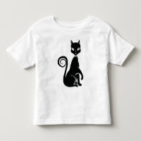 Gato negro elegante