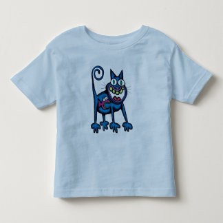 Camiseta De Bebé Gato/perro del niño