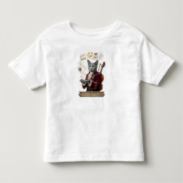 Camiseta De Bebé Gato Russian Blue Vivaldi: Una Legado Vibrante