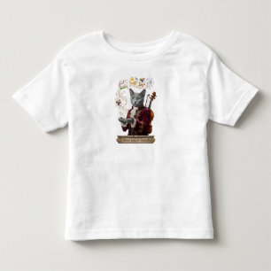 Camiseta De Bebé Gato Russian Blue Vivaldi: Una Legado Vibrante