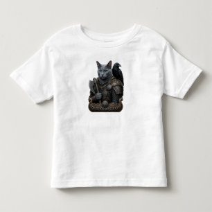 Camiseta De Bebé Gato Veterano Russian Blue Odin