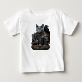 Camiseta De Bebé Gato Veterano Russian Blue Odin