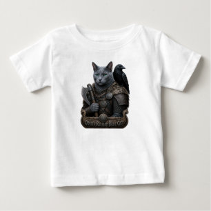 Camiseta De Bebé Gato Veterano Russian Blue Odin